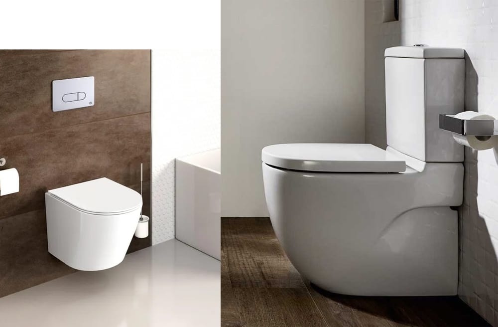 Inodoros de pared vs normales
