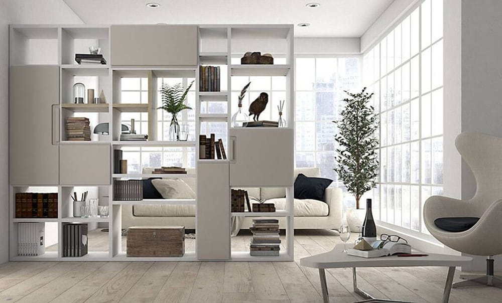 Estantería divisoria