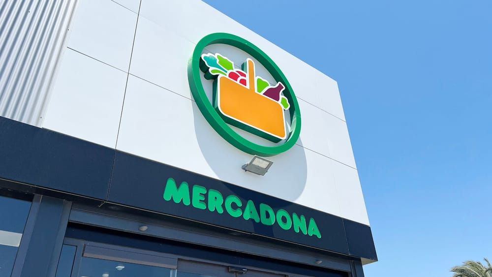 Logo de la cadena de supermercados Mercadona