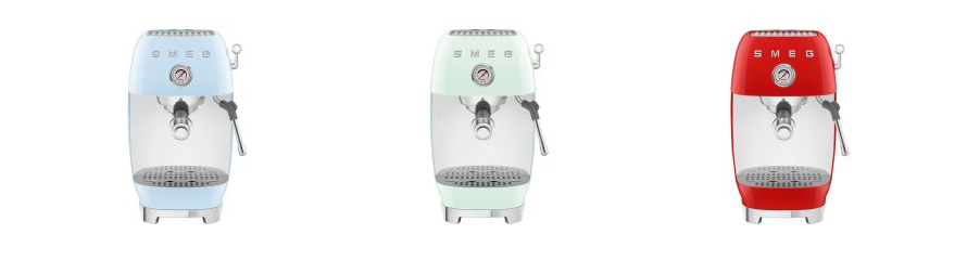 SMEG ECF03CREU en diferentes colores