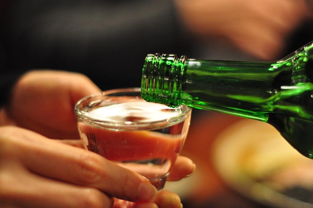 Soju, bebida coreana
