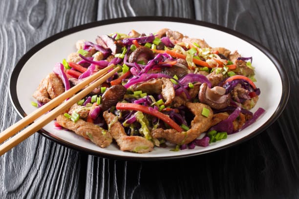 Cerdo Moo Shu