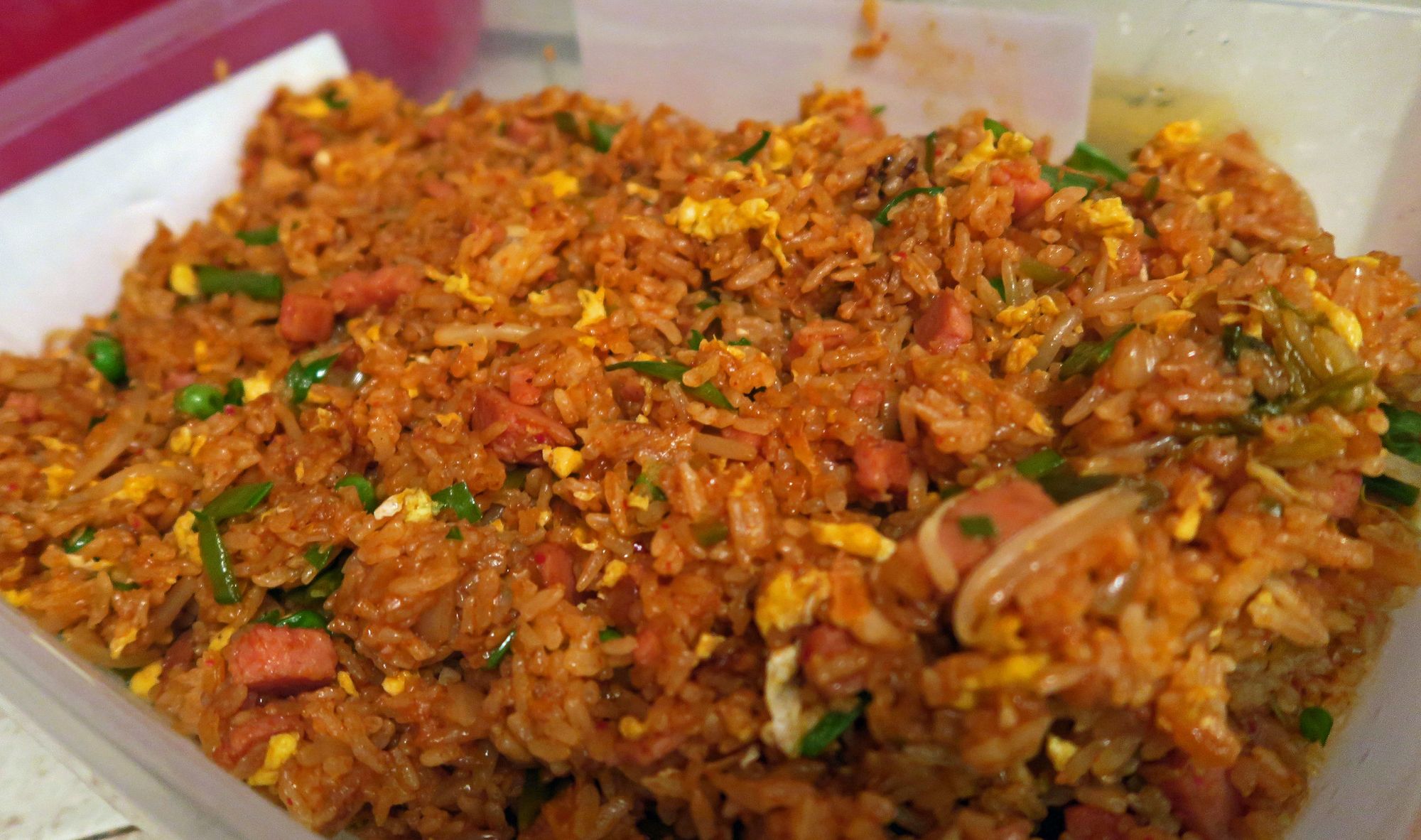 Receta fácil de Kimchi Bokkeumbap (arroz frito con kimchi)