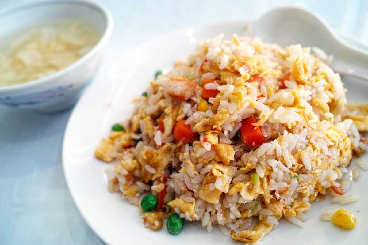 Arroz tres delicias - La receta tradicional china