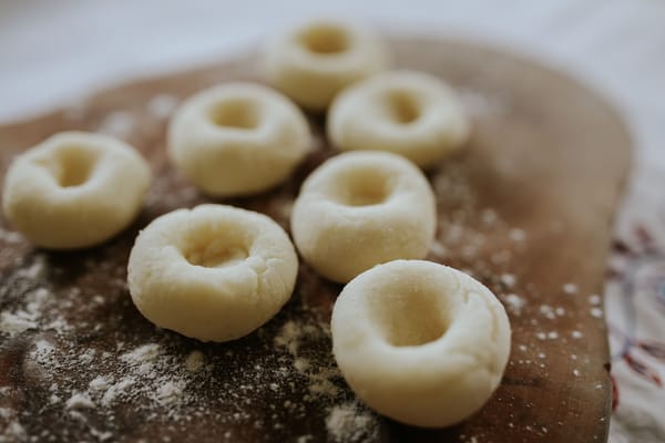 Masa casera para wontons