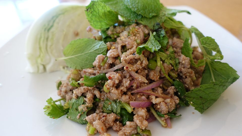 thai pork salad