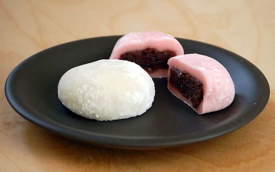 Daifuku postre japonés