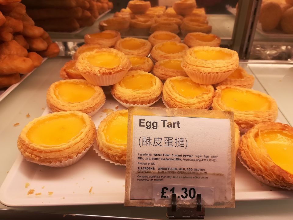 Tarta de huevo al estilo de Hong Kong