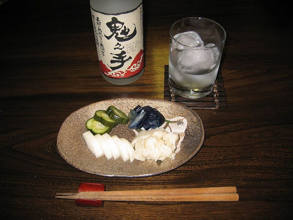 Shochu bebida japonesa