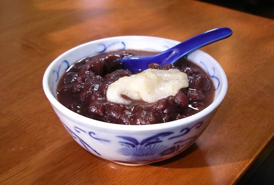 Sopa de frijoles china