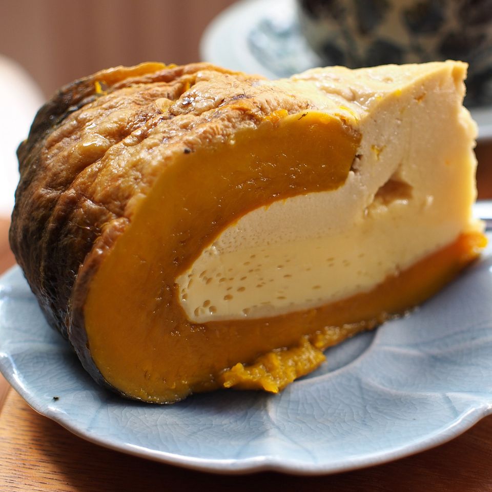 Sangkaya fak thong: un postre tailandés de calabaza y coco