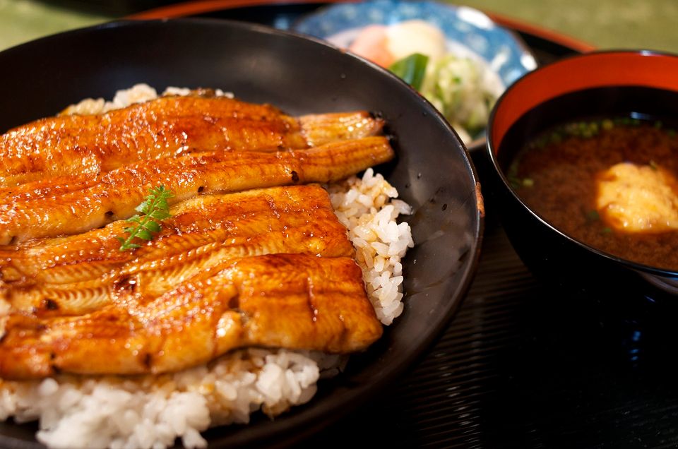 Unadon, el plato japonés de anguila a la parrilla con arroz