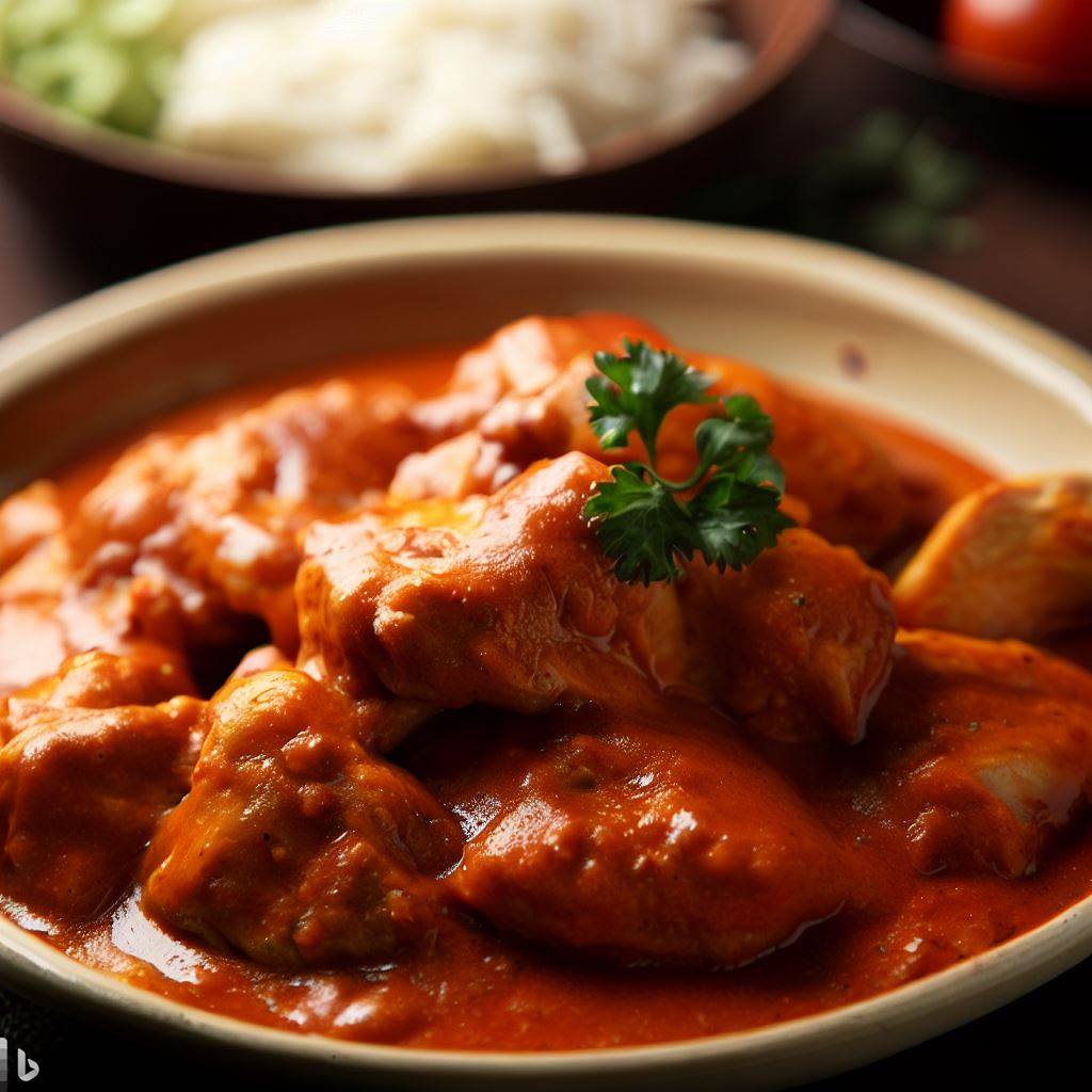 Pollo a la mantequilla clásico, plato más popular de la cocina india