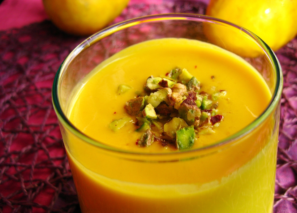 Lassi, bebida de yogur y fruta más refrescante de la India
