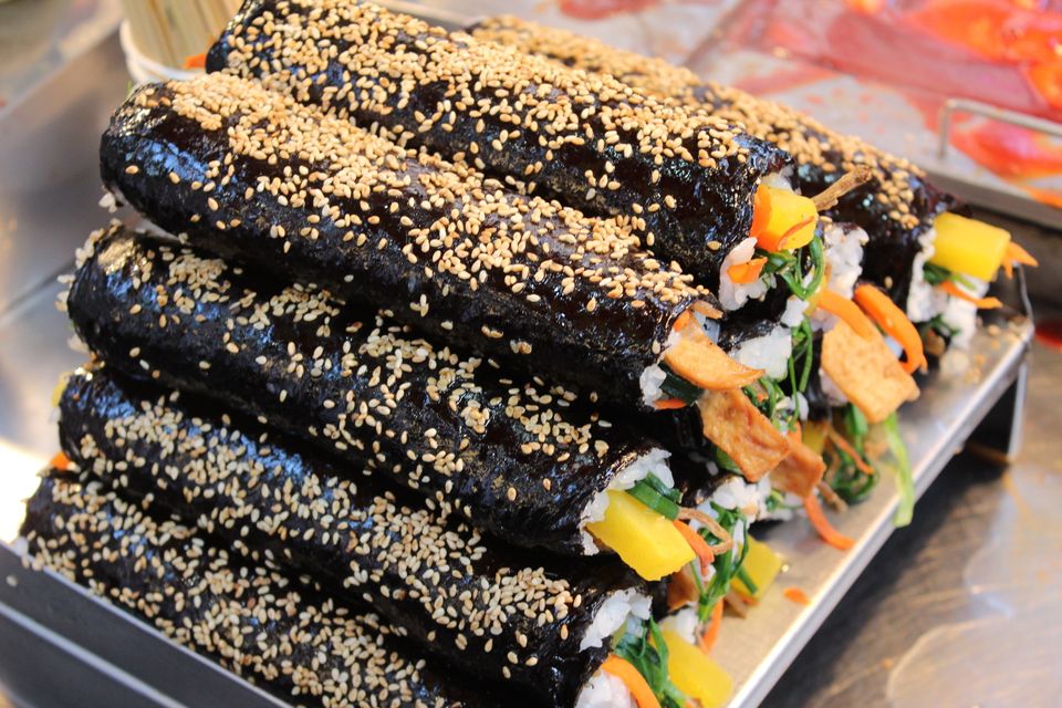 Mini Kimbap: El bocado coreano ideal para llevar