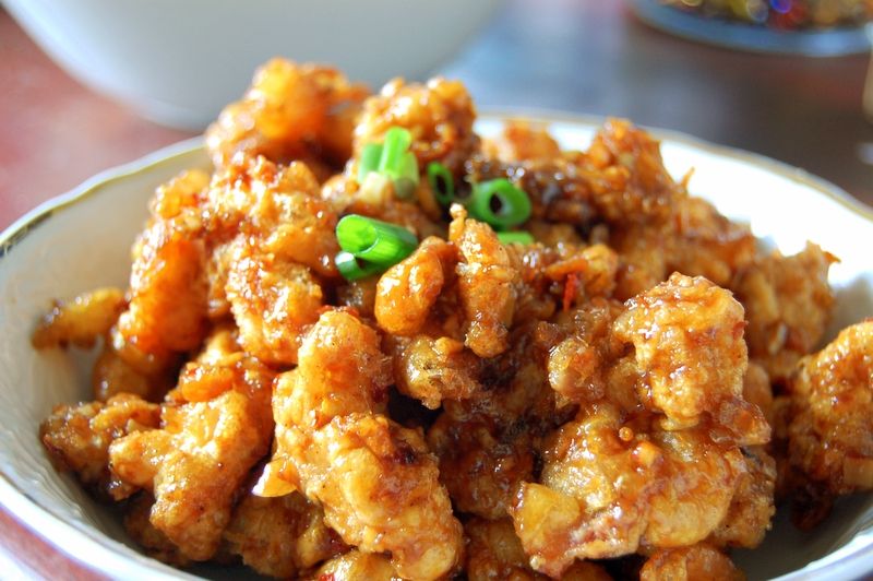 Pollo al estilo del General Tso