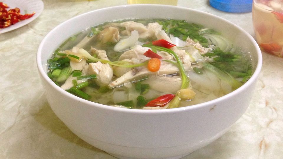 Sopa Pho Ga, la sopa de pollo y fideos vietnamita