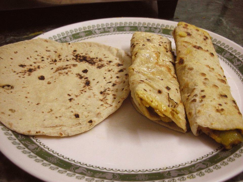 Pan chapati indio casero 