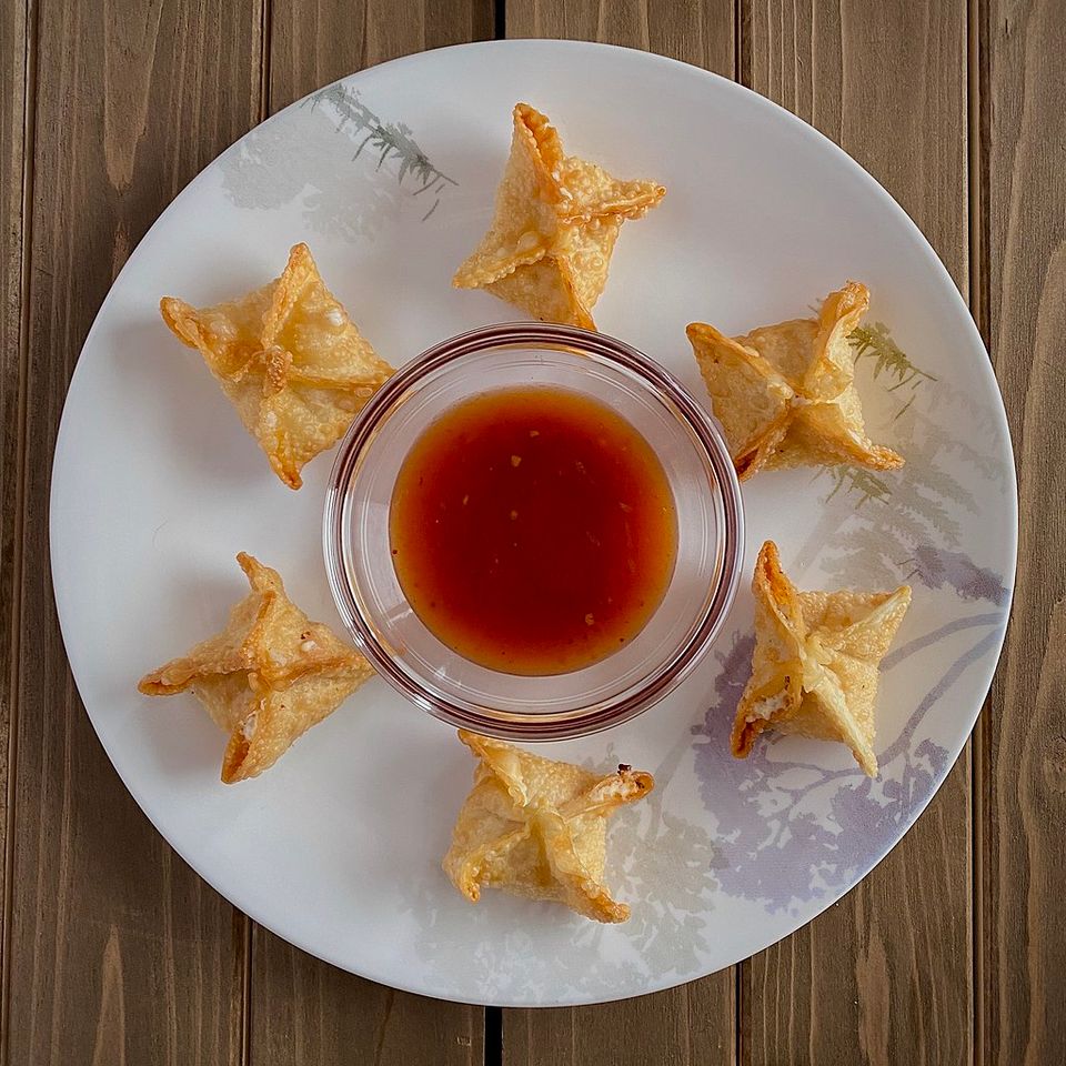 Rangoon de cangrejo caseros, el aperitivo chino-americano más delicioso