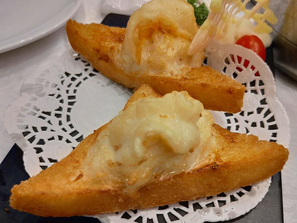 Tostadas de gambas