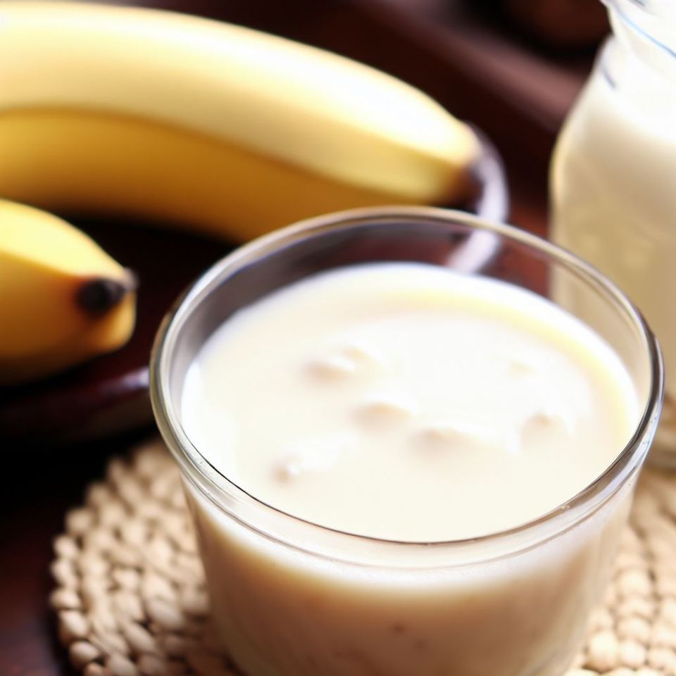 Leche de plátano coreana en casa: una bebida refrescante y deliciosa