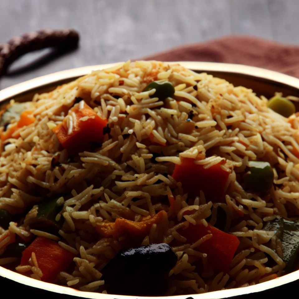 Tehri, un delicioso arroz con verduras al estilo indio