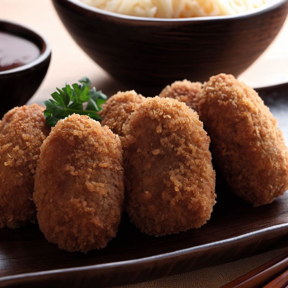 Croquetas japonesas de ternera (Korokke)