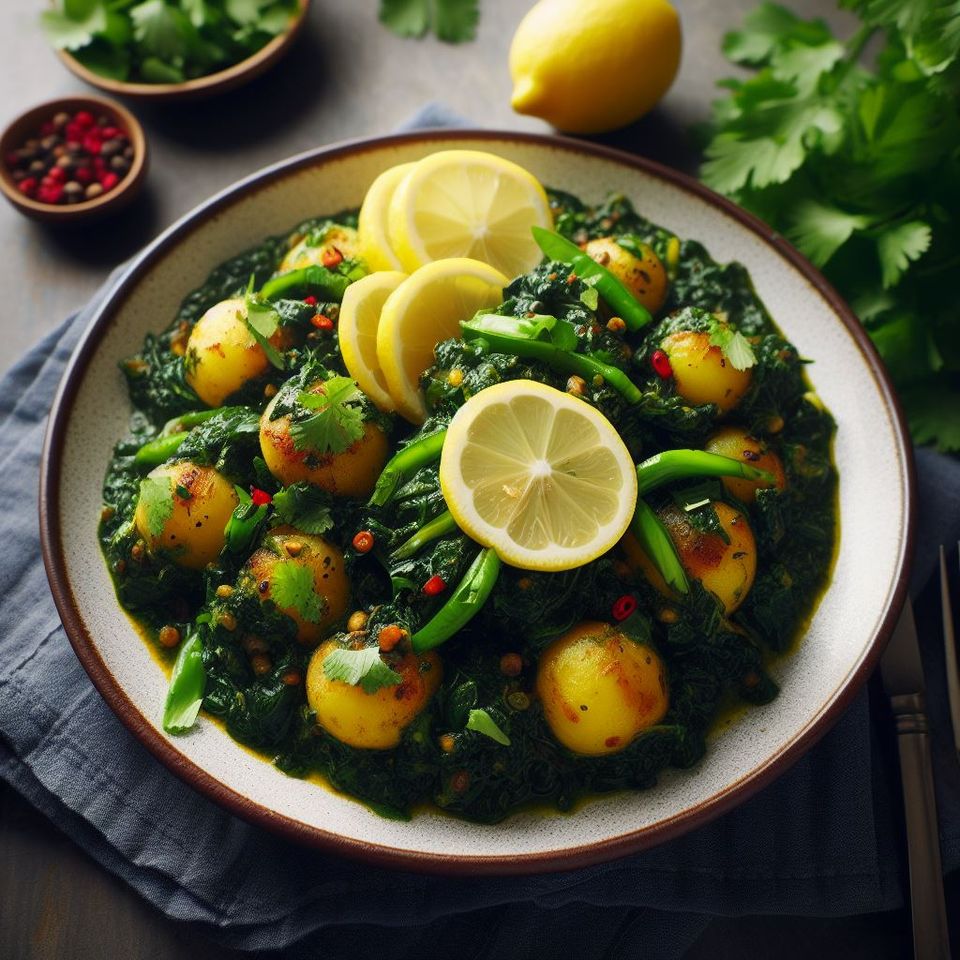 Saag Aloo