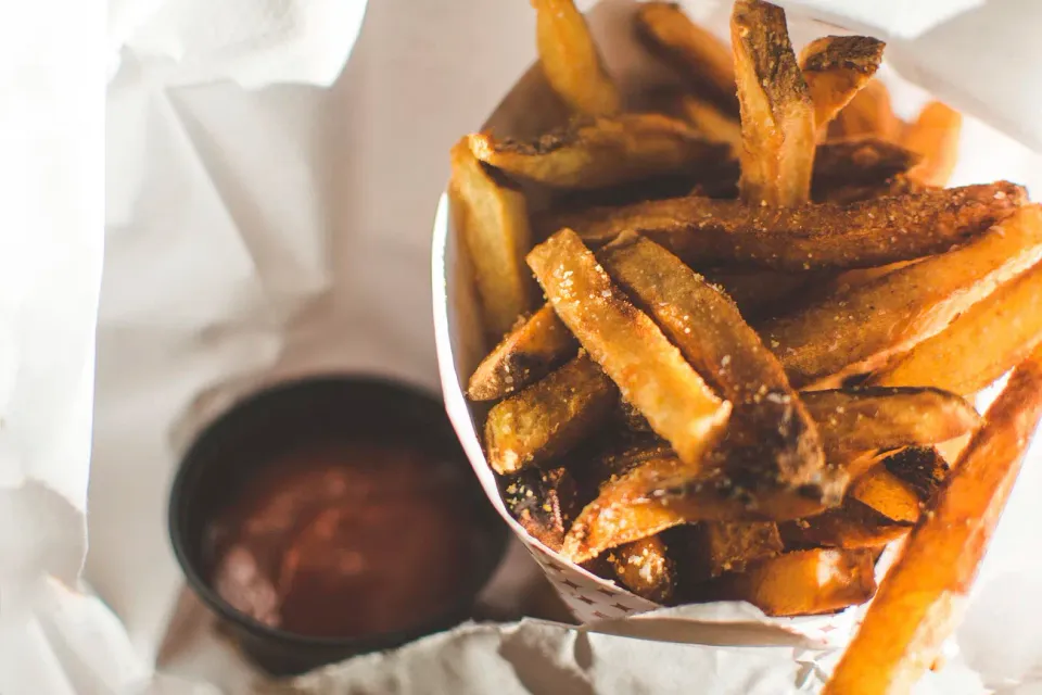 Patatas fritas caseras al estilo de India