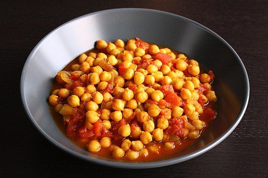 Chana Masala, el curry de garbanzos de la India