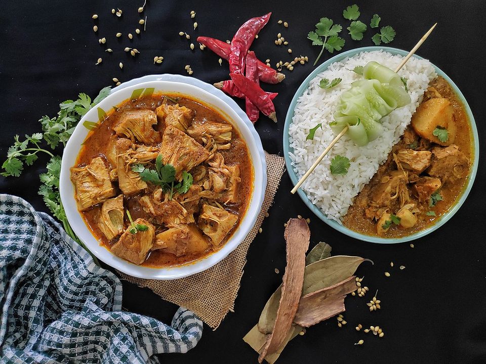 Jackfruit massaman curry desde cero