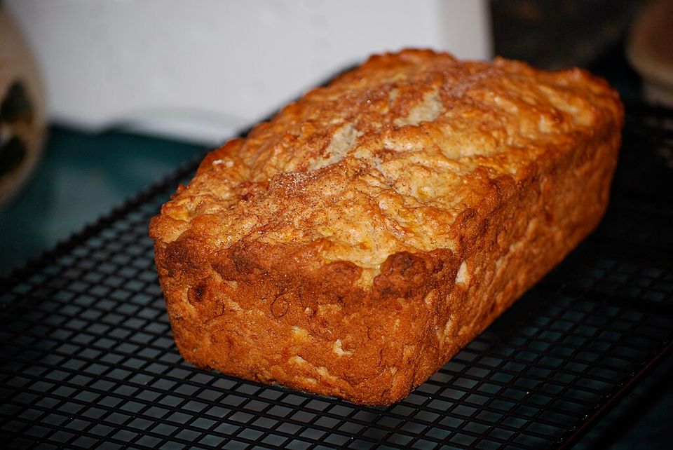 Pan de plátano vegano en casa